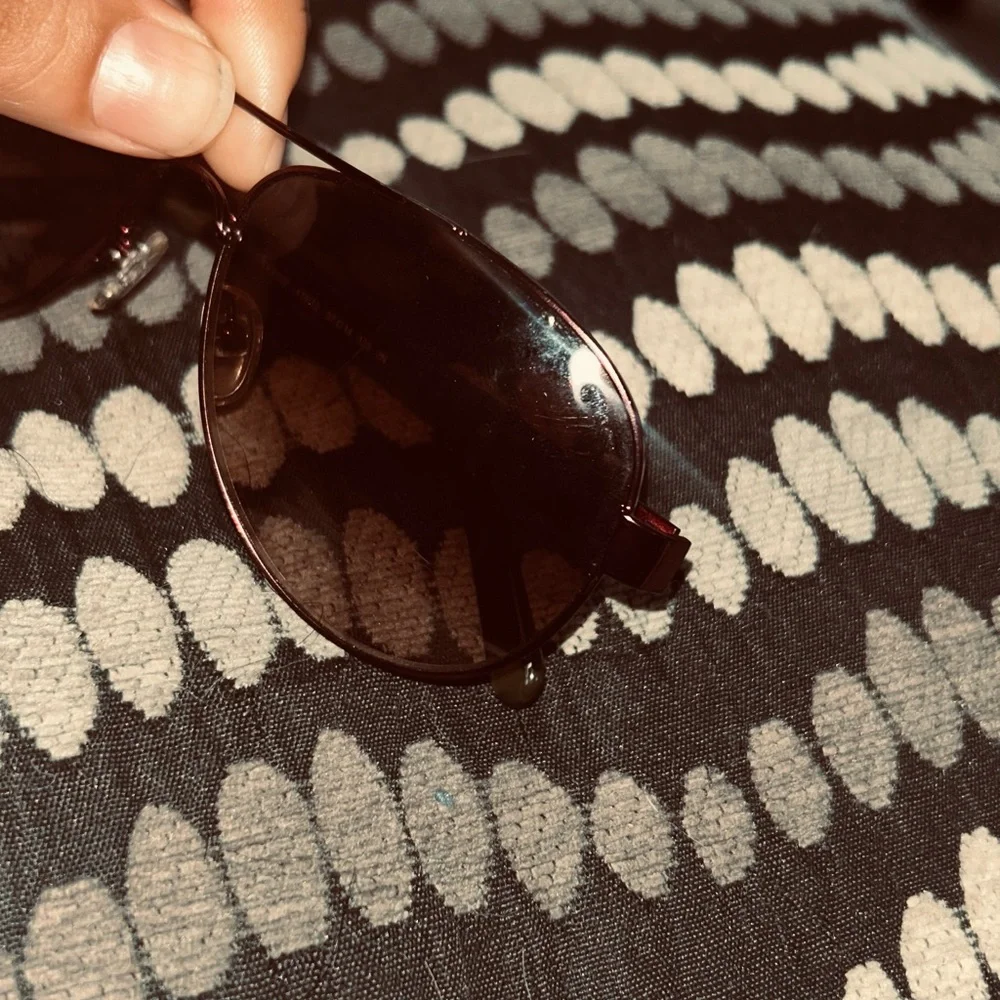 Tory Burch Burgandy Sunglasses - Picture 9 of 9